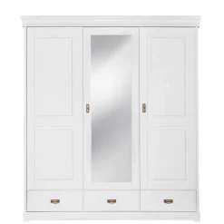 Schlafzimmer Kombischrank in Weiß - Presto^Wohnen Clearance