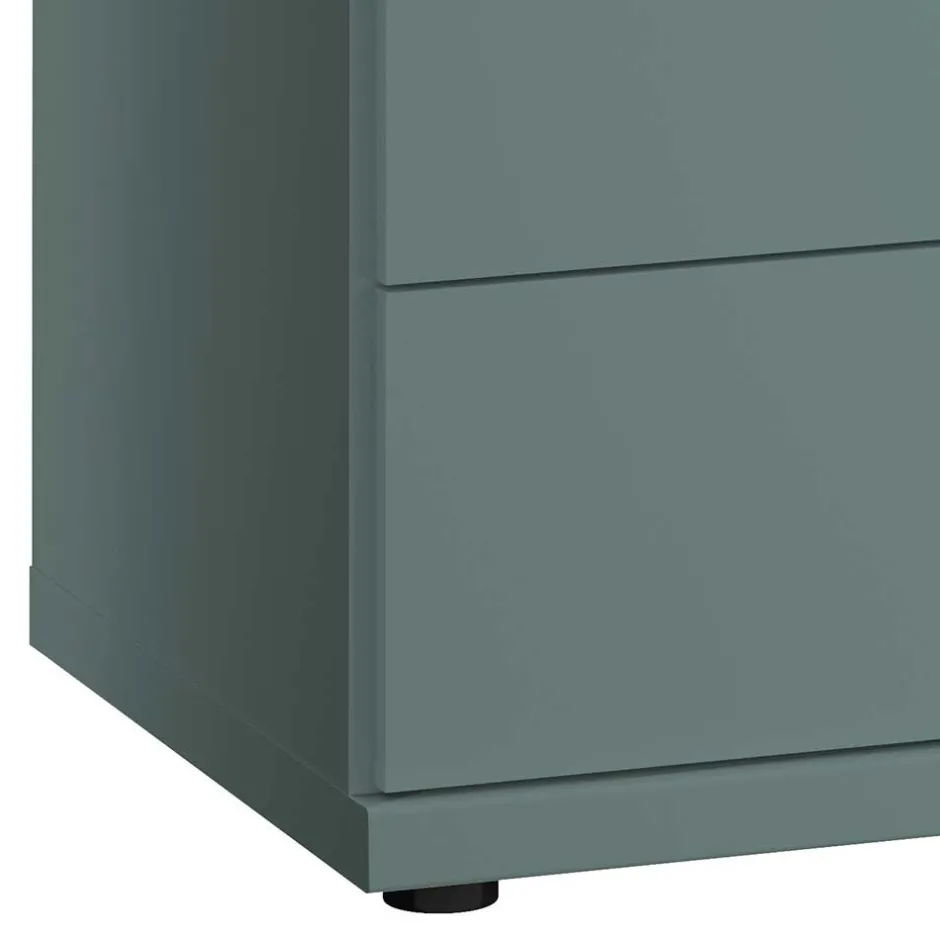 Schlafzimmer Kommode in Graugrün - Rajavo^Wohnen Outlet