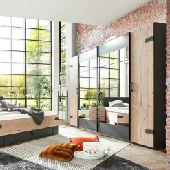 Wohnen Schlafzimmer Komplett Möbelset - Ardila (vierteilig)