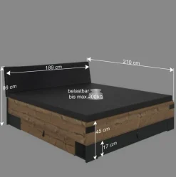 Wohnen Schlafzimmer Komplett Möbelset - Ardila (vierteilig)