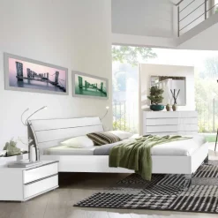 Schlafzimmer Komplettset Donpiave in Weiß (sechsteilig)^Wohnen Sale