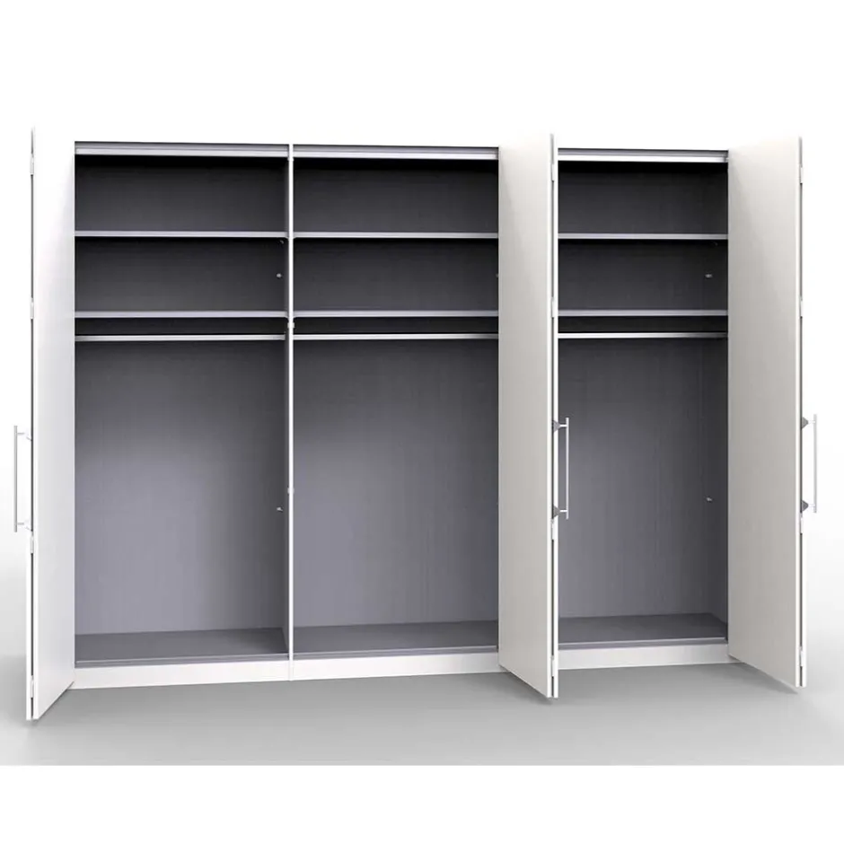 Schlafzimmer Komplettset Donpiave in Weiß (sechsteilig)^Wohnen Sale