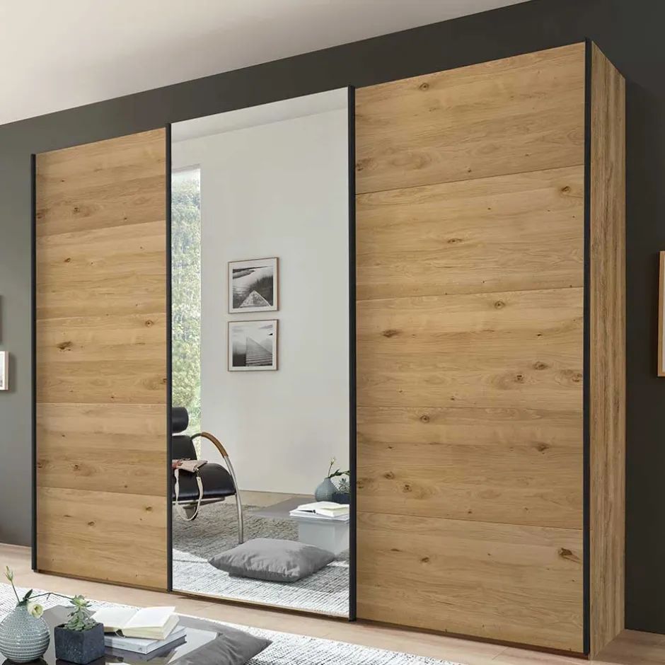 Schlafzimmer Möbel im Loft Stil - Siestago (vierteilig)^Wohnen New