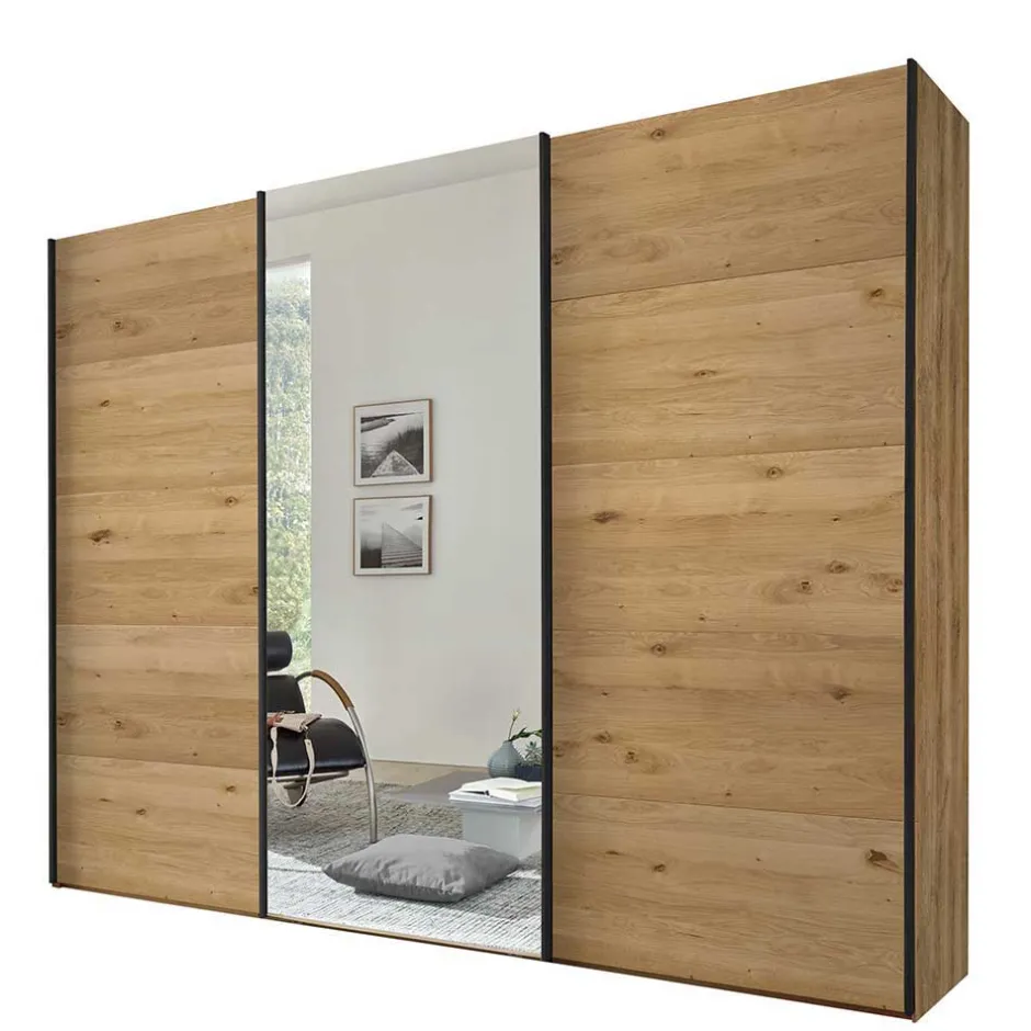 Schlafzimmer Möbel im Loft Stil - Siestago (vierteilig)^Wohnen New