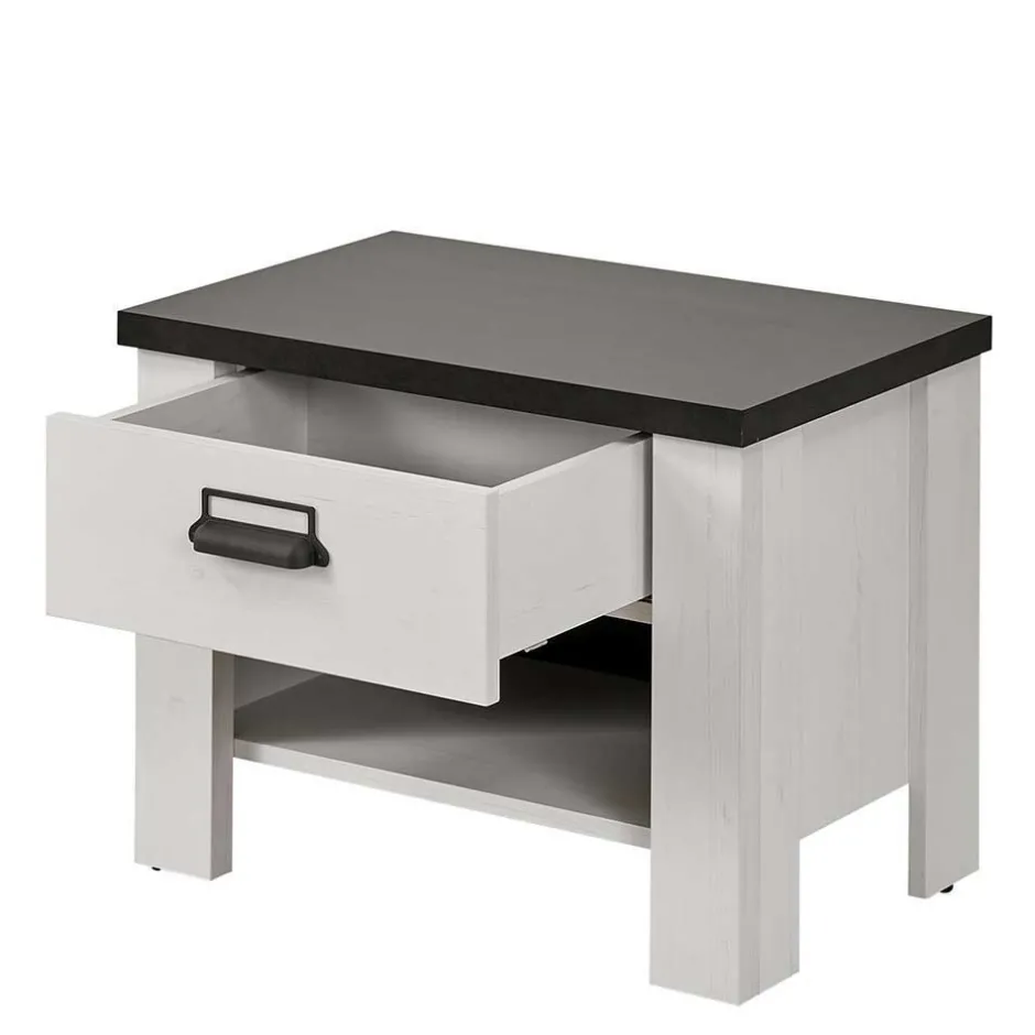 Wohnen Schlafzimmer Möbel komplett in Weiß - Tramos (vierteilig)