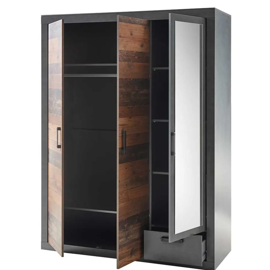 Schlafzimmer Möbelset mit Kommode - Timuras (vierteilig)^Wohnen New