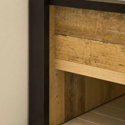 Wohnen Schlafzimmer mit 140x200 Bett Set - Naiavio (fünfteilig)