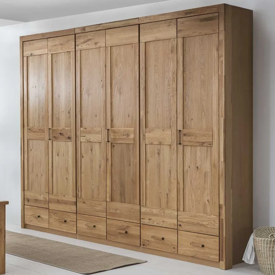 Schlafzimmer Schrank mit 6 Türen & Schubladen - Zamron^Wohnen Clearance