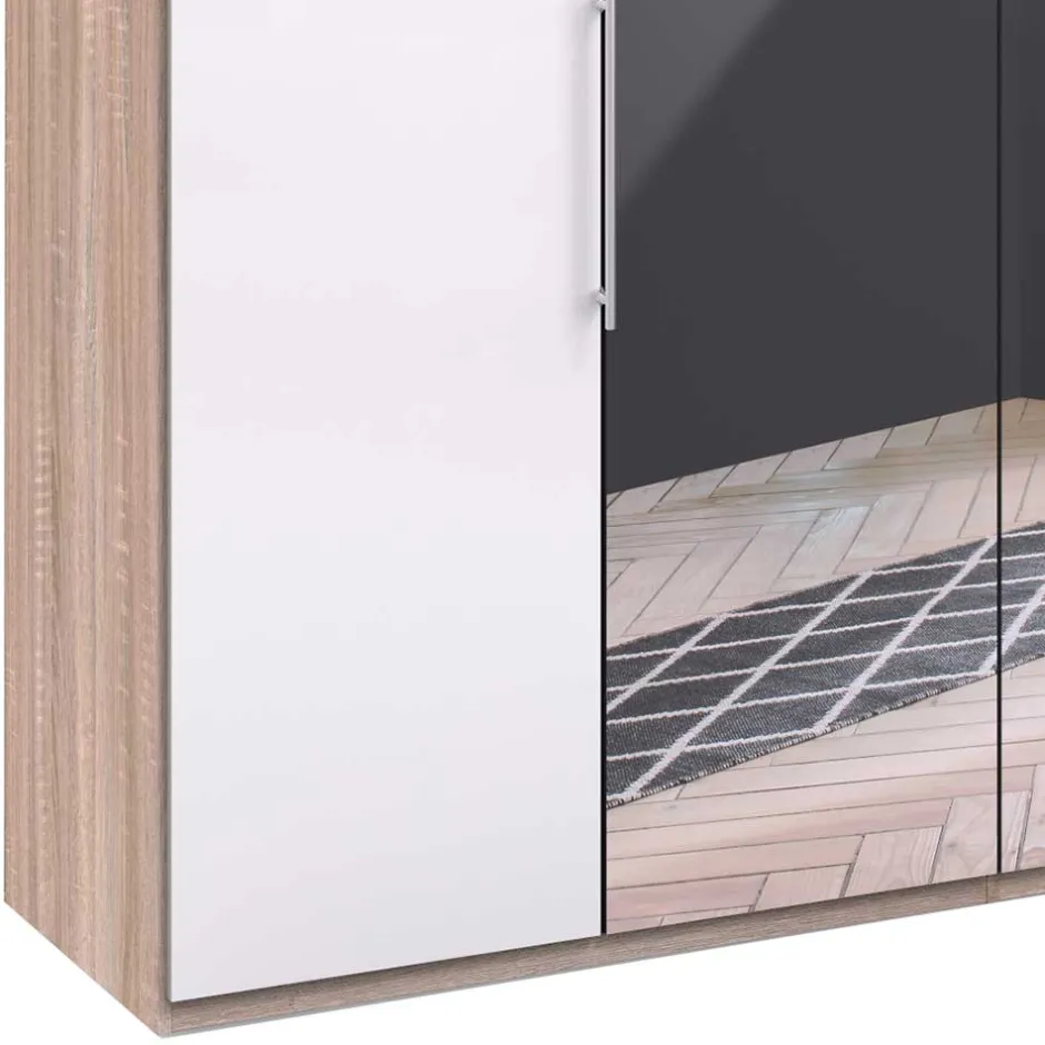 Wohnen Schlafzimmer Schrank mit großer Spiegel Fläche - Bosays III