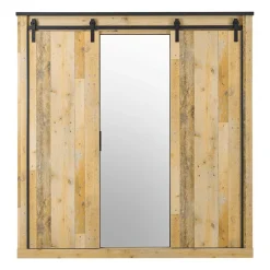 Wohnen Schlafzimmer Set in Altholz Optik - Naiavio (sechsteilig)