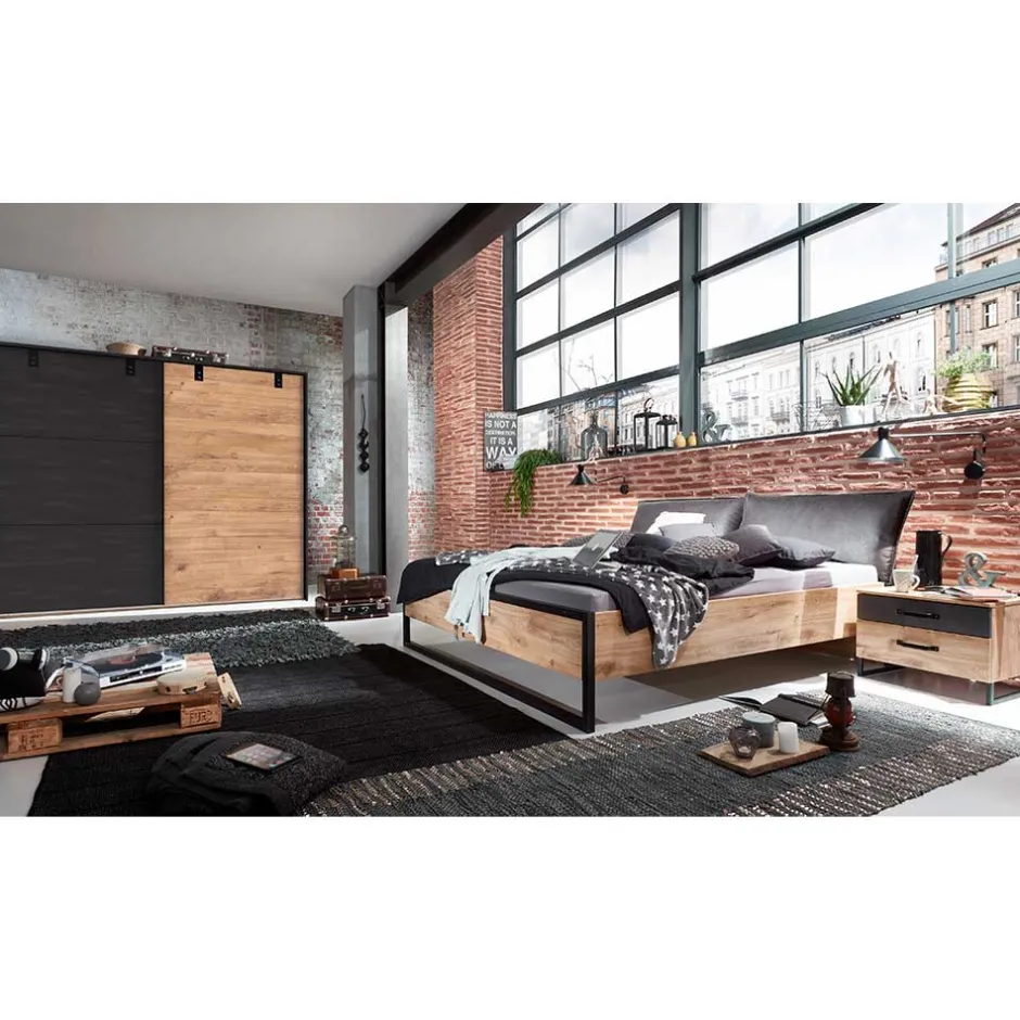 Schlafzimmer Set Industry - Bram (vierteilig)^Wohnen