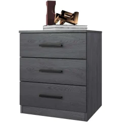 Schlafzimmereinrichtung in Eiche Grau - Carika (vierteilig)^Wohnen Discount