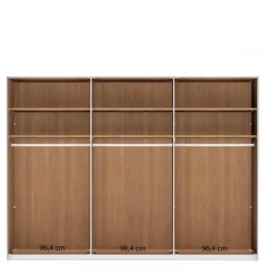 Wohnen Schlafzimmer-Kleiderschrank mit sechs Türen - Murray