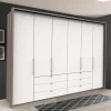 Schlafzimmerkleiderschrank foliert in Weiß - Tivierto I^Wohnen Online
