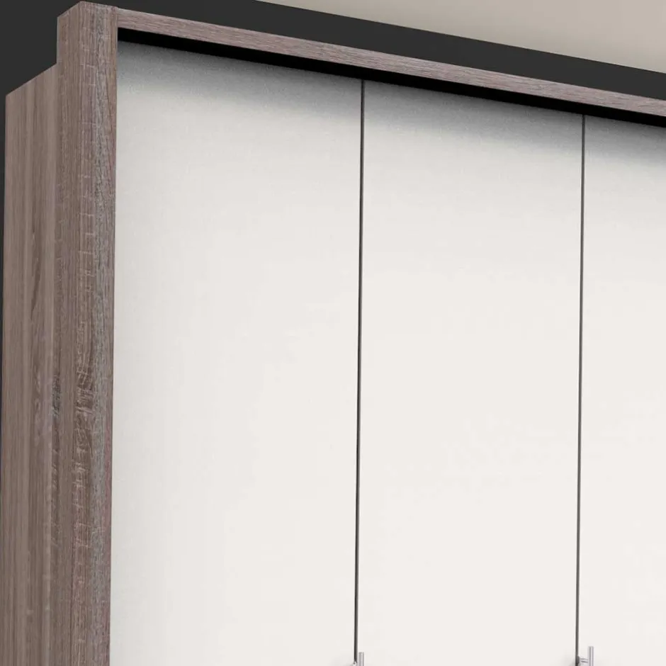 Wohnen Schlafzimmerkleiderschrank mit drei Schubladen - Tivierto