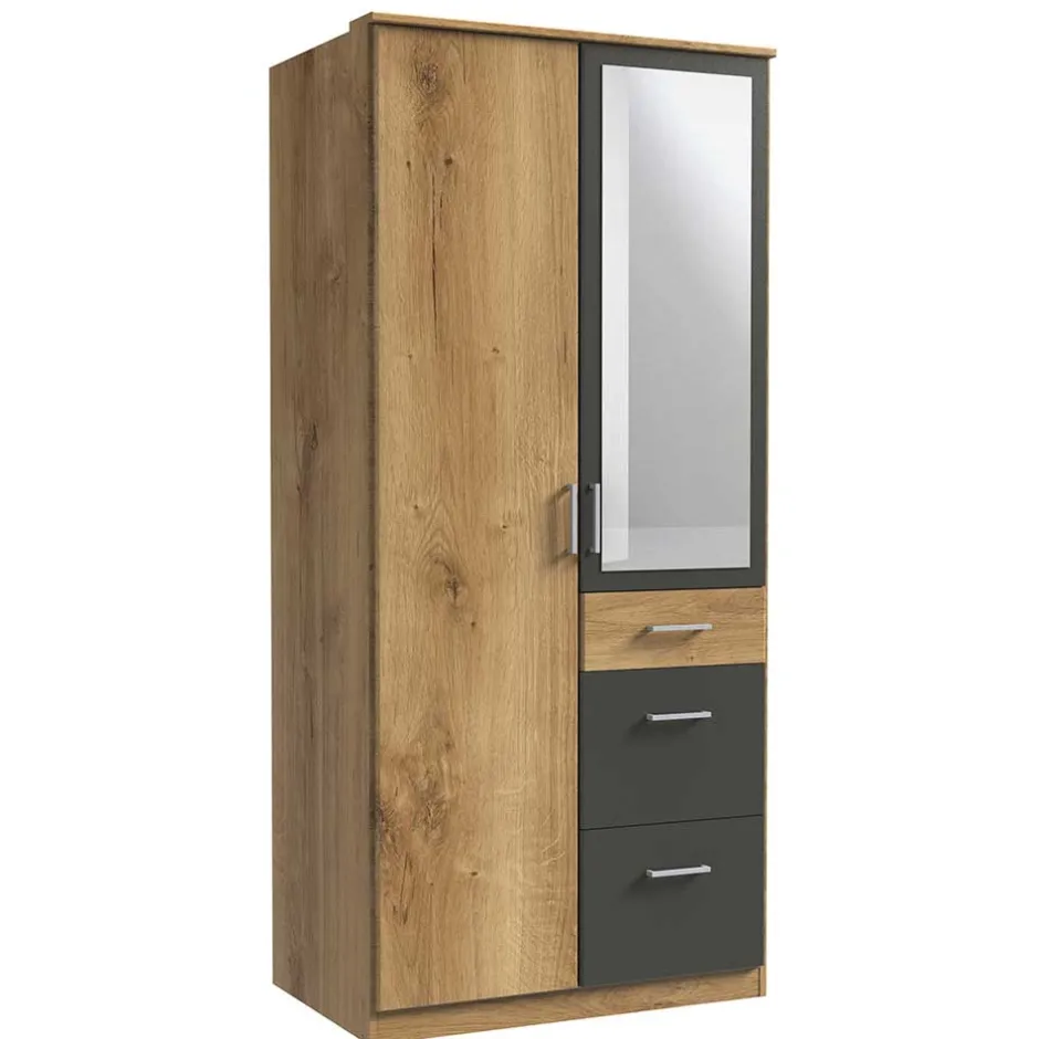Wohnen Schlafzimmerkleiderschrank 91 cm breit - Leviza