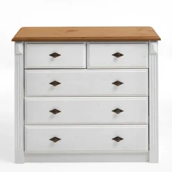 Wohnen Schlafzimmerkomode Oradea in Weiß