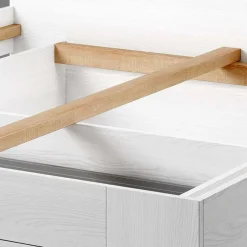 Schlafzimmermöbel in Weiß Esche Dekor - Pruducia (vierteilig)^Wohnen