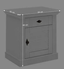 Schlafzimmermöbel Landhaus Set - Mira (vierteilig)^Wohnen Hot