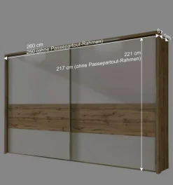 Schlafzimmermöbel Neriman mit Stauraumbett (vierteilig)^Wohnen New