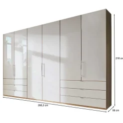 Wohnen Schlafzimmermöbel Set in Beige - Lesegano (vierteilig)