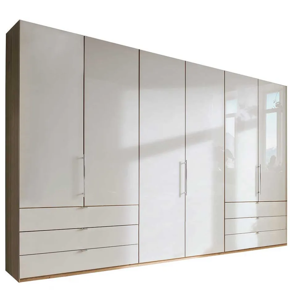 Wohnen Schlafzimmermöbel Set in Beige - Lesegano (vierteilig)