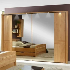 Wohnen Schlafzimmermöbel Set Tandrea aus Erle teilmassiv (vierteilig)