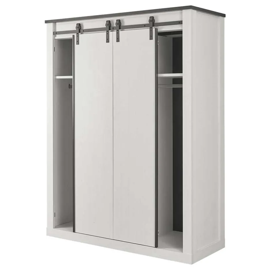 Schlafzimmer-Möbel-Set mit Bett 140x200 - Tramos (fünfteilig)^Wohnen