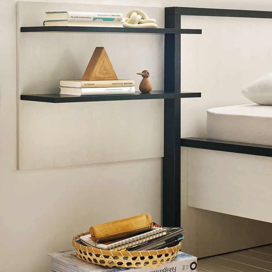 Schlafzimmer-Möbel-Set mit Bett 140x200 - Tramos (fünfteilig)^Wohnen