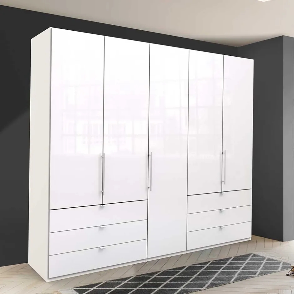 Wohnen Schlafzimmerschrank für Kleidung mit Türen - Dolienca