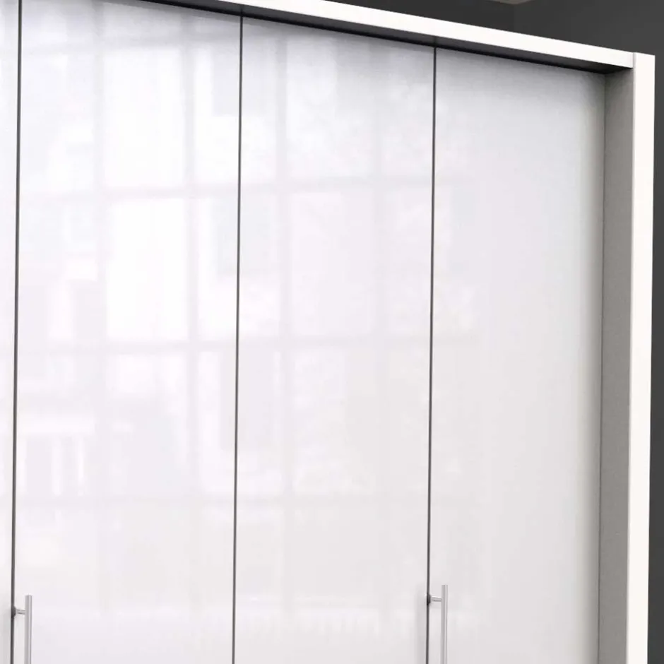 Wohnen Schlafzimmerschrank für Kleidung mit Türen - Dolienca