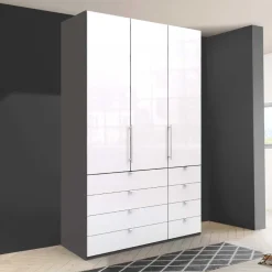 Schlafzimmerschrank mit acht Schubladen - Ziadovas^Wohnen New