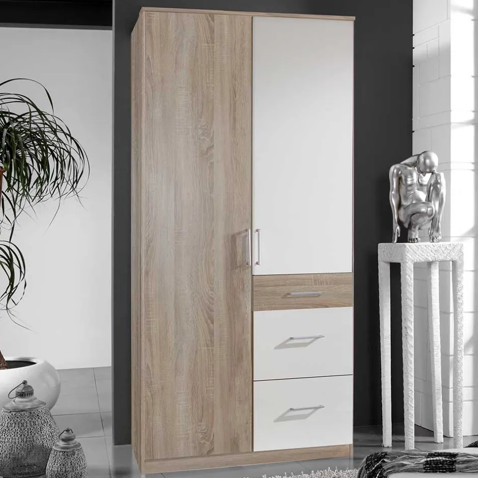 Schlafzimmerschrank mit drei Schubladen & zwei Türen - Coros^Wohnen Outlet