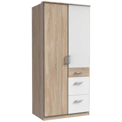 Schlafzimmerschrank mit drei Schubladen & zwei Türen - Coros^Wohnen Outlet