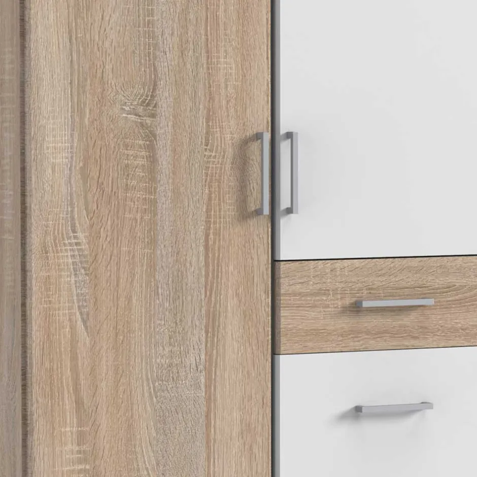 Schlafzimmerschrank mit drei Schubladen & zwei Türen - Coros^Wohnen Outlet