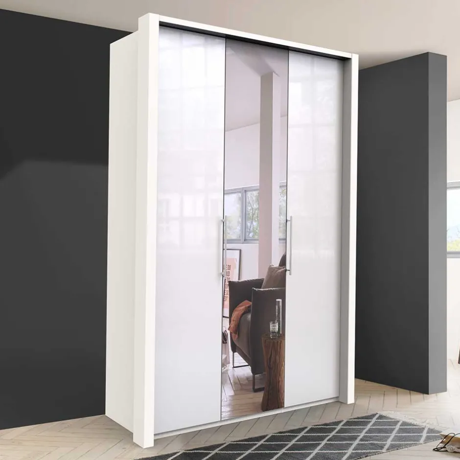 Wohnen Schlafzimmerschrank mit Falttür & Tür - Dolienca