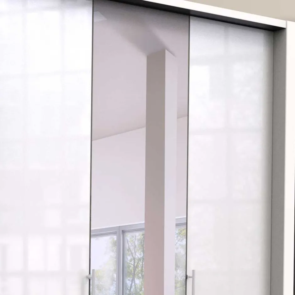 Wohnen Schlafzimmerschrank mit Falttür & Tür - Dolienca