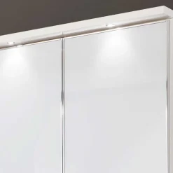 Schlafzimmer-Schrank mit Glas zweifarbig - Pascan^Wohnen