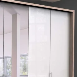 Wohnen Schlafzimmerschrank mit Spiegel Falttür mittig - Bosays V