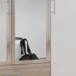 Schlafzimmerschrank mit vier Türen & zwei Schubladen - Nicla^Wohnen New