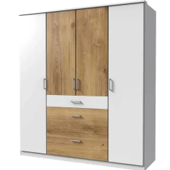 Schlafzimmerschrank 4-türig & drei Schubladen - Calassina^Wohnen Hot