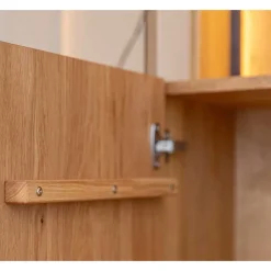 Wohnen Schlanke Vitrine mit LED Beleuchtung - Cocondar