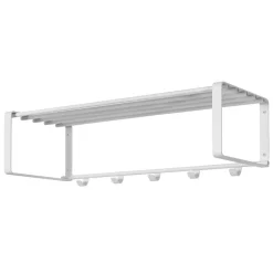 Schlichte Garderoben-Möbel in Weiß - Torosma (zweiteilig)^Wohnen New