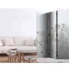 Wohnen Schlichter Foto-Paravent mit weißen Blüten - Newok