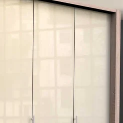 Wohnen Schlichter Kleiderschrank 2-türig in Creme - Rativian