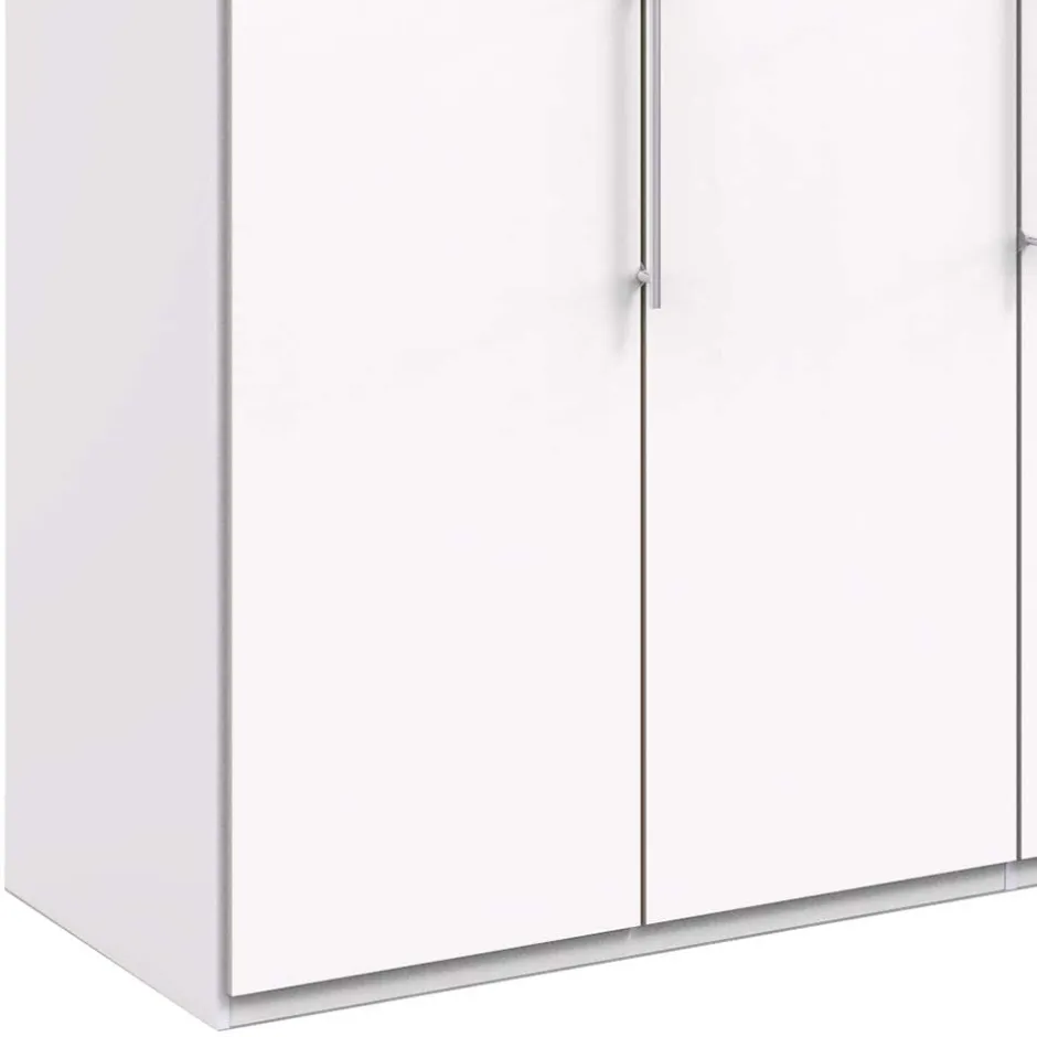 Schlichter Schlafzimmerschrank in Weiß - Donpiave^Wohnen Hot