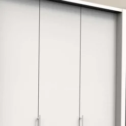 Schlichter Schlafzimmerschrank in Weiß - Donpiave^Wohnen Hot