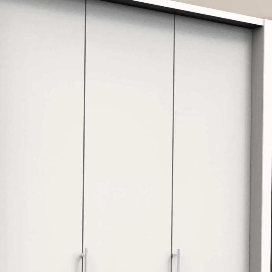 Schlichter Schlafzimmerschrank in Weiß - Donpiave^Wohnen Hot