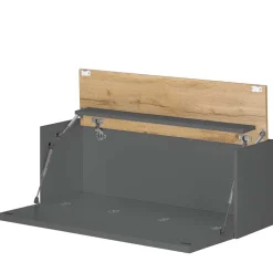 Wohnen Schlicht-moderne Wohnwand Möbel - Ahilav (vierteilig)