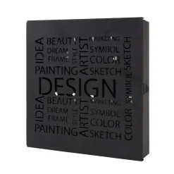 Wohnen Schlüsselschrank Joaquin in Schwarz